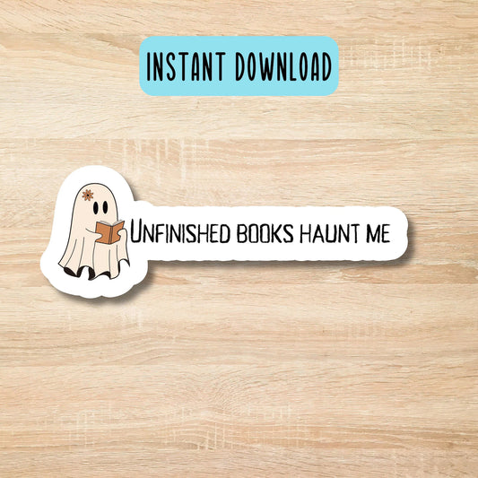 Bookaholic Digital Sticker Download for Laptops, Planners, and Phones